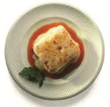 Lasagna with Jamon Serrano, Banana and Chicken