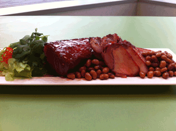 Chinese style roast pork