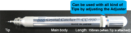Protein/low molecular crystal mount tool Crystal Catcher™
