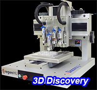 写真：組織工学用バイオプリンター and バイオマテリアル 3D Discovery and BioInk