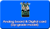Analog board & Digital card(Up-grade model)