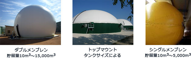 ガスホルダー各種