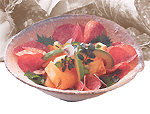 サラミとにんじんのサラダ